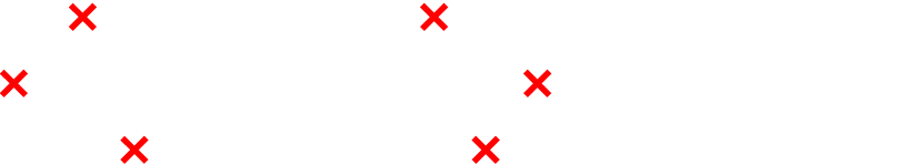 ×印字が読みづらい　×背景に文字や模様がある　×余計なものが写りこんでいる　×光が当たりすぎている　×斜めになっている　×レシートがコピー